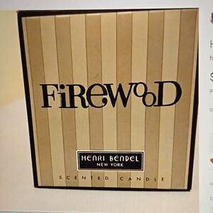 Henri Bendel New York scented candle Firewood NEW